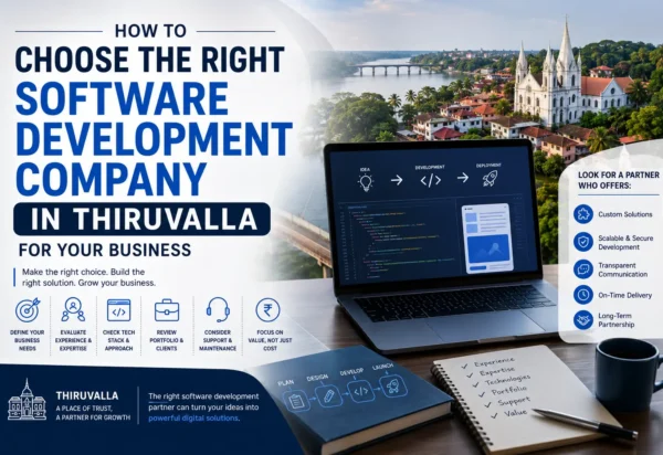 How to Choose the Right Software Development Company in Thiruvalla for Your Business How to Choose the Right Software Development Company in Thiruvalla for Your Business